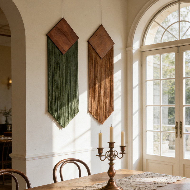 Wall Scroll Tapestry - Arazzo Bohemien in Corda di Cotone
