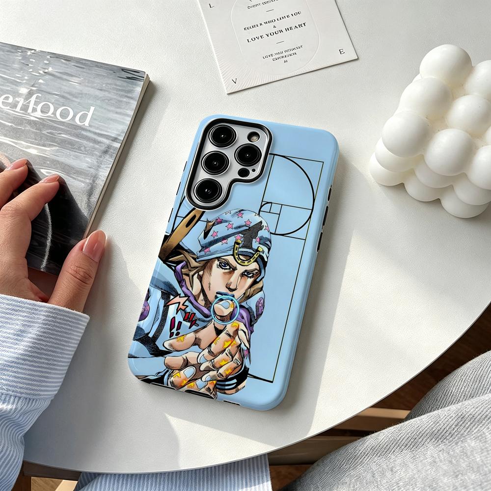 Phone Case Anime - Cover per telefono Anime J-JOJO Steel