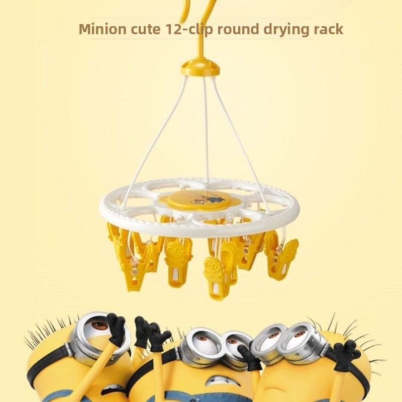 Anime Merchandise Clothes - Appendiabiti rotondo con personaggi dei Minions,