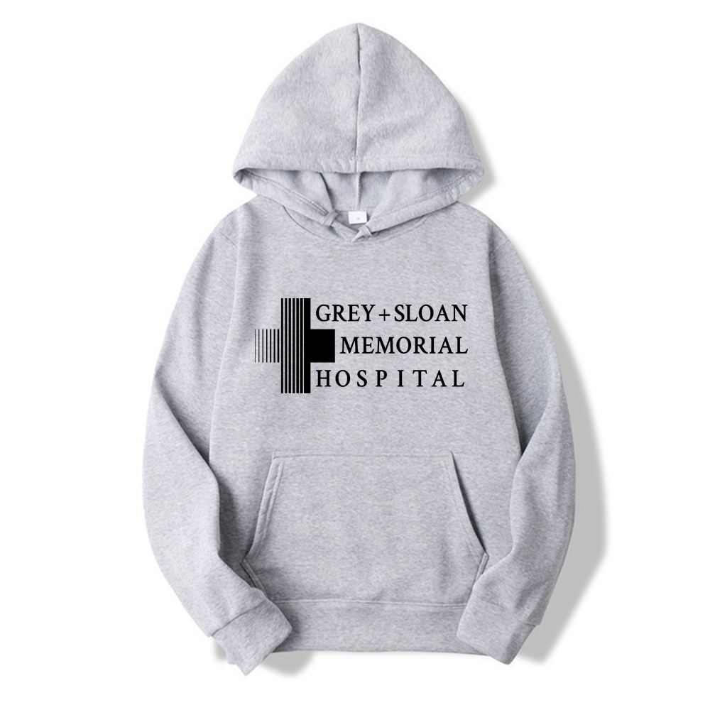 Anime Merch Hoodie - Felpa con cappuccio Grey's Anatomy Felpe