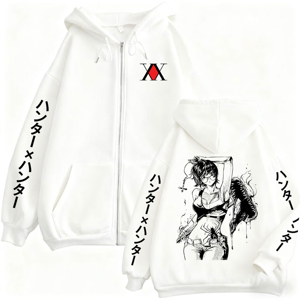 Felpa con Cappuccio e Zip Hunt - Anime Merch Hoodie recensione e prezzo