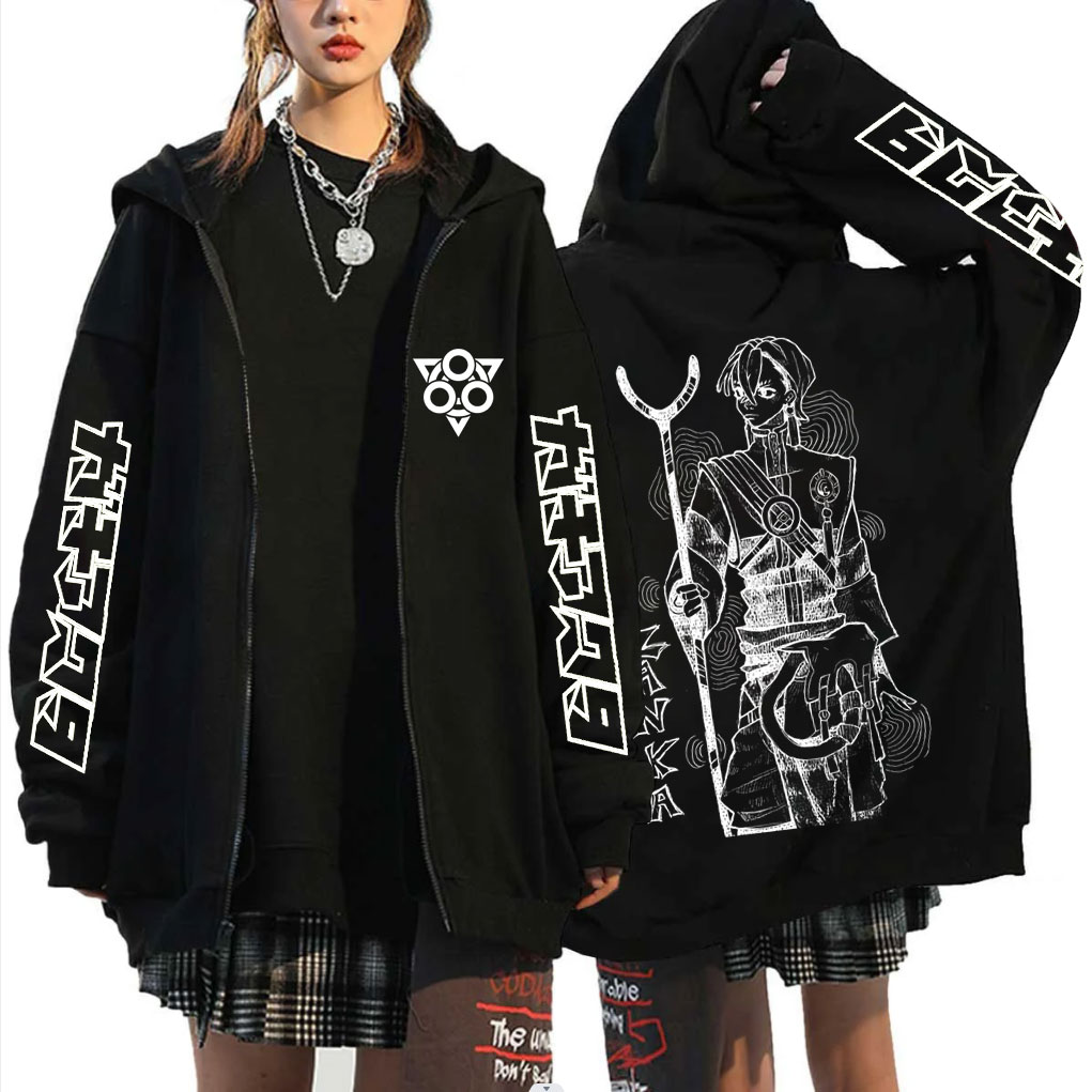 Felpa con cappuccio e zip Anim - Anime Merch Hoodie recensione e prezzo