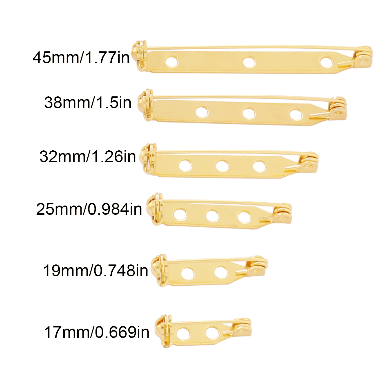 10 pz 17-45mm Spilla Clip Base - Pin Button Badge recensione e prezzo