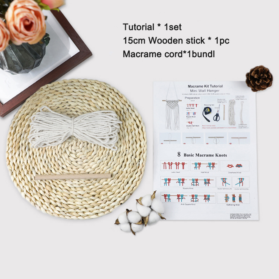 Kit macramè mini arazzo lavora - Wall Scroll Tapestry recensione e prezzo