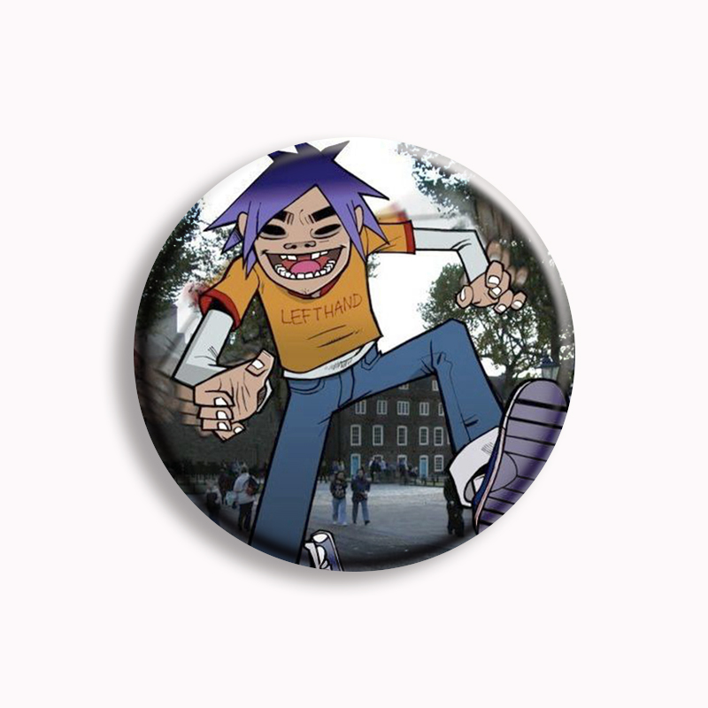 Gorillaz Rock Band Anime Spill - Pin Button Badge recensione e prezzo